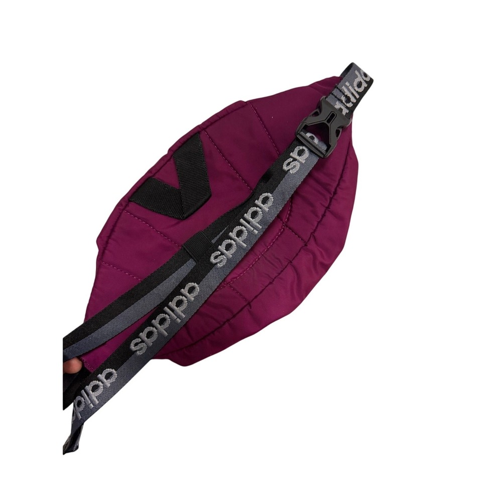 Adidas Fannypack pouch purse colorful purple/pink activewear lightweight travel - Picture 7 of 9
